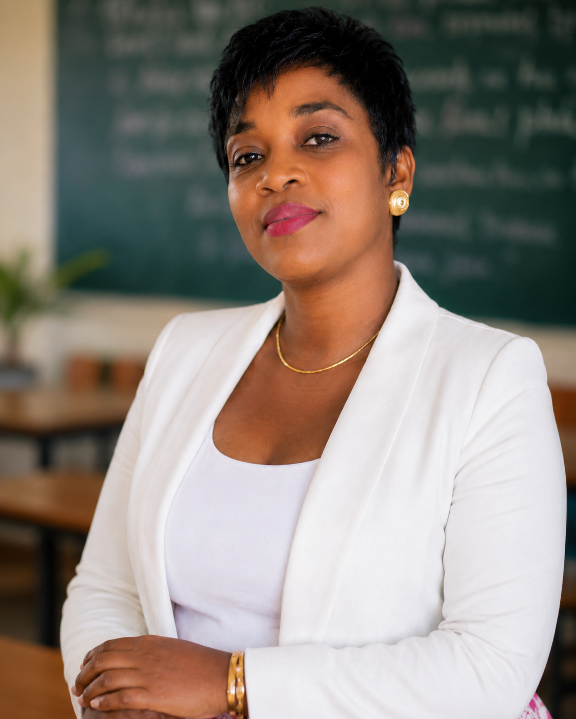 Mwalimu lesson content on a mobile device